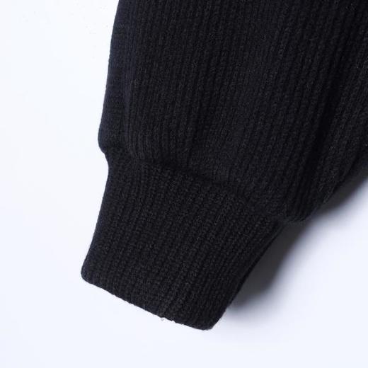 X022SDSA男士秋冬新款痞帅男装简约纯色立领毛衣羽绒服外套百搭时尚 商品图3