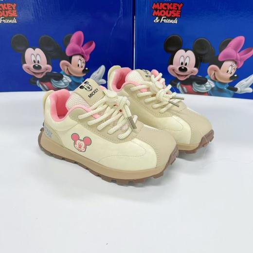 特价59元迪士尼【正版授权】【防伪标】儿童加绒运动休闲鞋板鞋时尚百搭彩绘色系男女童金典板鞋26-37 商品图10