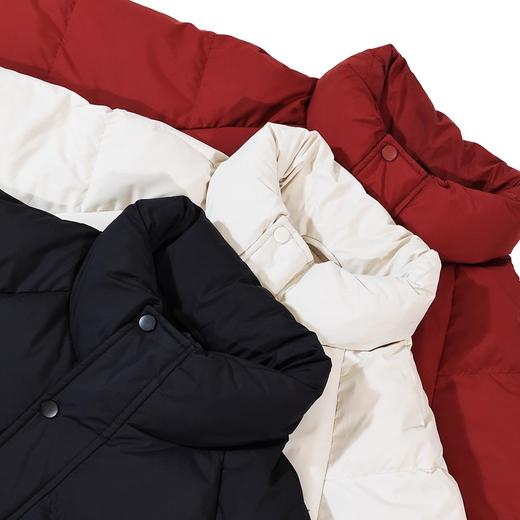 半身缘男装 冬季立领防水防静电微阔羽绒服254312U01710140 商品图4