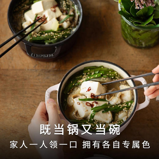 【14cm小v轻炖锅】唯米乐日本珐琅铸铁小锅0.9升1人食VERMICULAR 商品图2