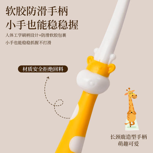 儿童一次性牙刷牙膏酒店宾馆专用小孩亲子拖鞋软毛牙具民宿套装 商品图3