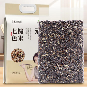 龙稻七色糙米 5斤 杂粮粗粮 黑米 红米 糙米 燕麦 荞麦 大米伴侣健身 /粮油调味 /杂粮 /谷米类 商品图1
