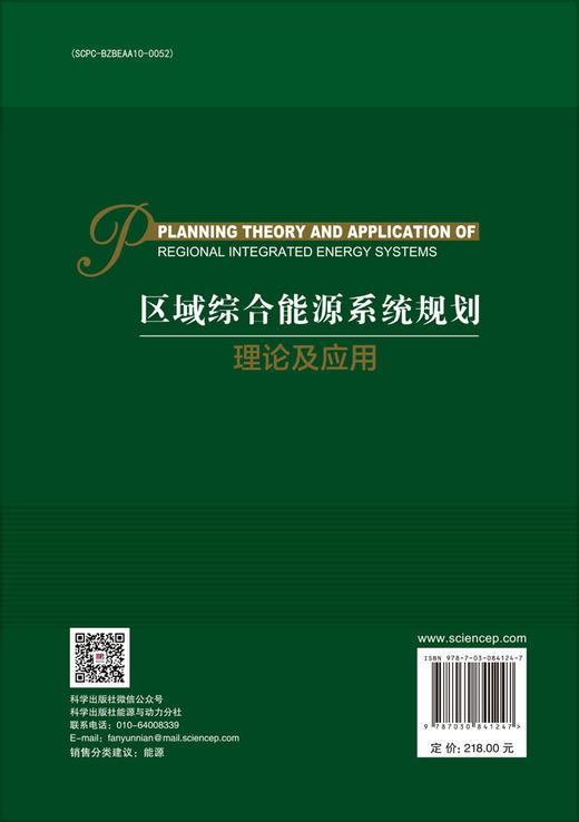 区域综合能源系统规划理论及应用 商品图1