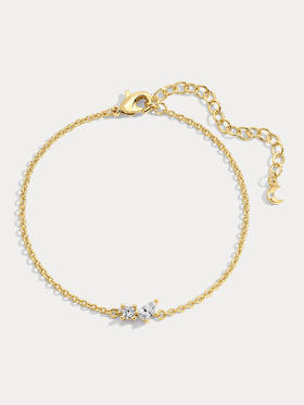 订购8周到｜Lili Claspe-Bryn-布林 金色 锆石 手链［美国设计师］