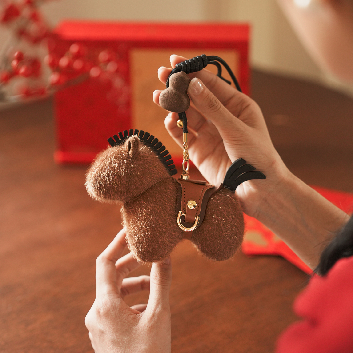 呈白	福禄献宝系列·马上福禄·随身香挂礼盒