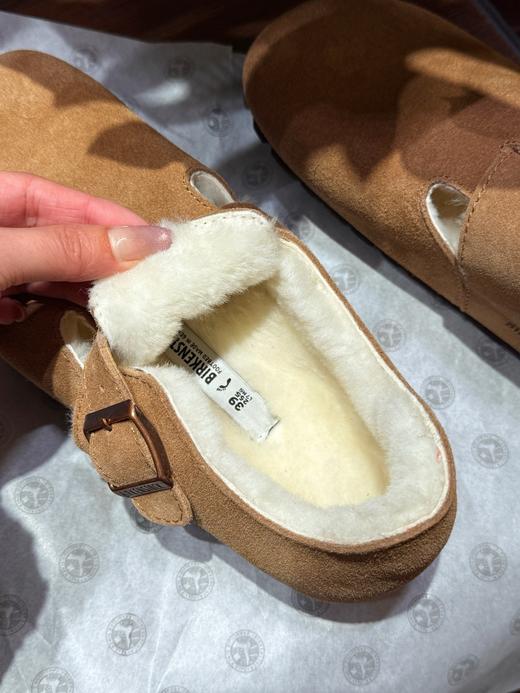 独家全新升级勃肯鞋 𝐋𝐨𝐧𝐝𝐨𝐧 𝐬𝐡𝐞𝐚𝐫𝐥𝐢𝐧𝐠 羊毛系列半包+全包！正码 商品图12