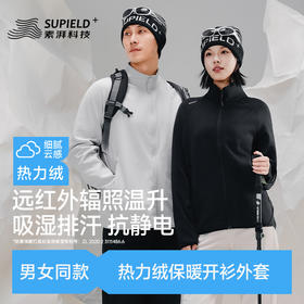 【25秋冬季新款 全面升级】素湃云感热力绒开衫外套W5504&W5506 云感热力绒 触肤柔软