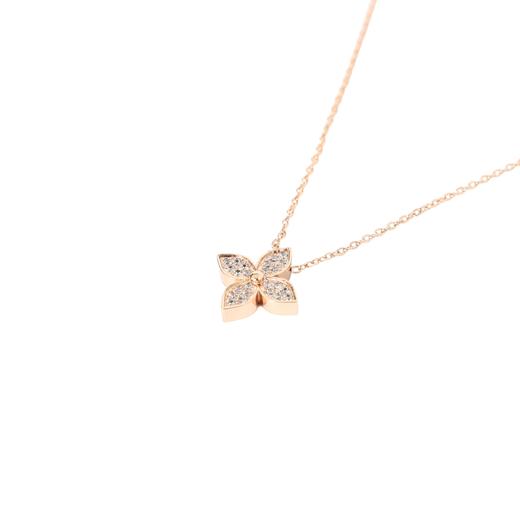 轻奢精美 18K金钻石 项链 女款 商品图3