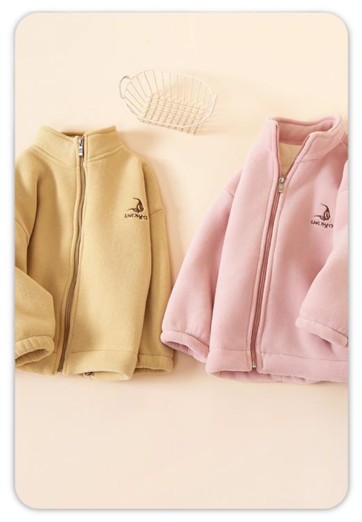 😍行走的小火炉🤩冬天的小太阳🔅【西蒙日记男女童奥粒绒立领加厚外套PT35】请get秋冬的“保命”战袍！加绒加厚！ ✅软面料☁绒暖奥粒绒！一件封神！ 商品图1