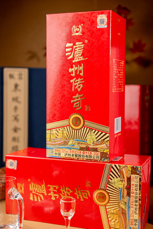 泸州老窖 数百年传承酿造技艺 【泸州传奇·锦藏】 52° 浓香型白酒 商品图1