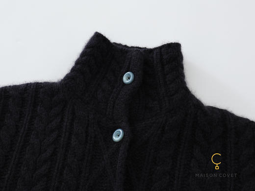 MAISON COVET 纯山羊绒绞花上衣 商品图6