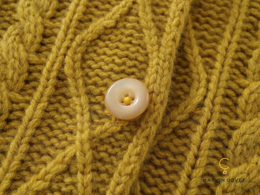 MAISON COVET 纯山羊绒绞花上衣 商品图3