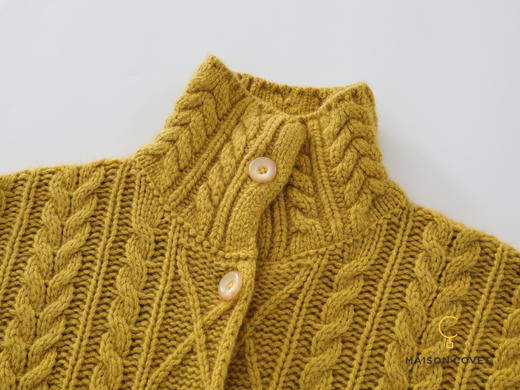 MAISON COVET 纯山羊绒绞花上衣 商品图2