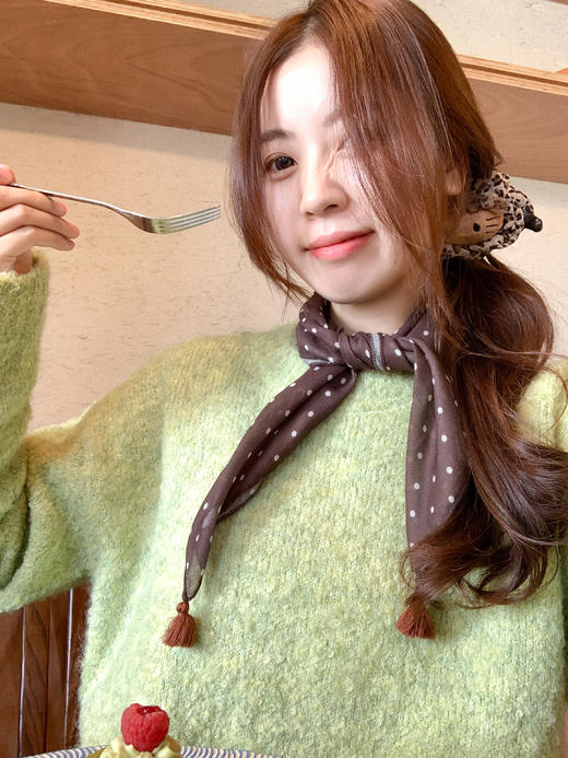 <曾小咸推荐> 现货秒杀！微信超特价！绿色毛衣日常209.99 立减100 秒杀109.99！棕色绣花短裙 日常139.99 立减70 秒杀69.99！ 商品图12