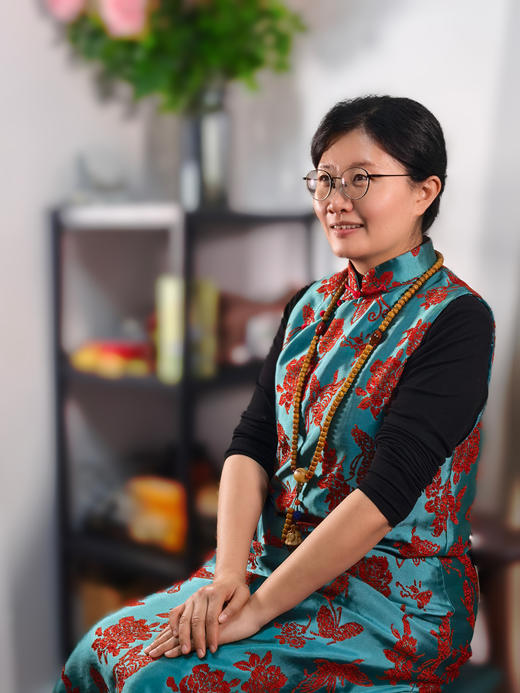 【茶服】蝶恋花背心裙/织锦/立体花纹/A版/对梨形身材非常友好/小批量定制/5件成团/不支持退换货，介意慎拍 商品图0