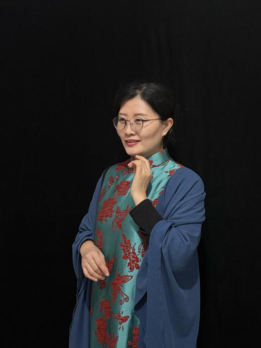 【茶服】蝶恋花背心裙/织锦/立体花纹/A版/对梨形身材非常友好/小批量定制/5件成团/不支持退换货，介意慎拍 商品图1