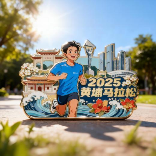 2025黄埔马拉松赛潮流文创 商品图2