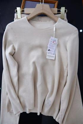 云仓【红豆508】含羊毛，三倍厚 女士羊毛发热保暖内衣套装