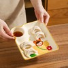 4楼Eubelle欧蓓 川岛屋一家四口饺子盘子带醋碟 活动价：25.8元 商品缩略图2