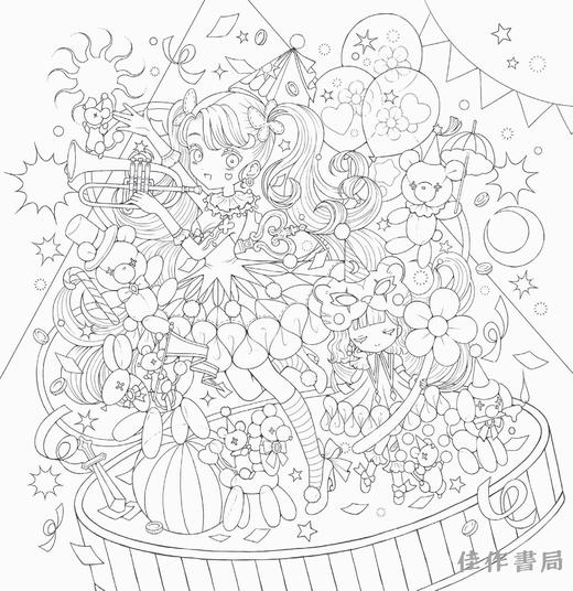 Romantic Gothic: The London Sirosaki Coloring Book / 浪漫哥特风：London Sirosaki涂色书 商品图4