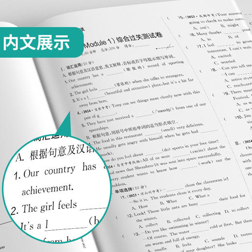 2026春 【外研社新标准】 实验班提优大考卷 八年级英语(下) 商品图4
