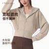 美愫瑜伽服卫衣连帽开衫新款外套加绒修身显瘦秋冬长袖运动上衣 商品缩略图2