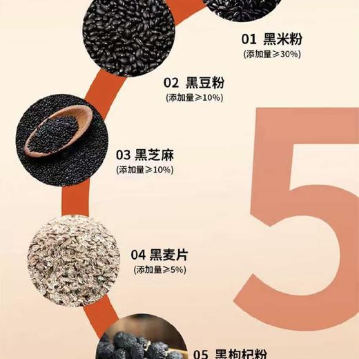 五黑山药粗粮饼干非油炸健康零食260克*2盒 商品图3