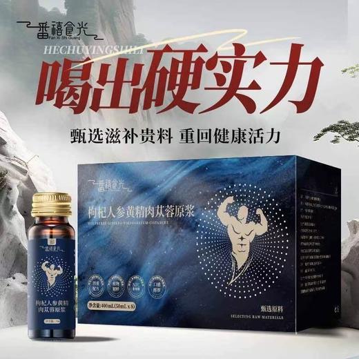 番禧时光枸杞人参黄精肉苁蓉原浆400ml（50ml*8瓶） 商品图2