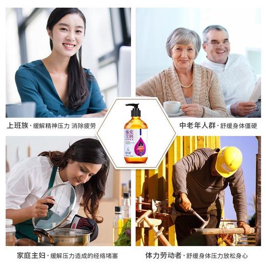 精油按摩全身通经络美容院开背刮痧spa按摩推拿免洗按摩油批发 商品图2