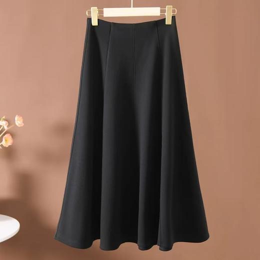 重工4米用料含真丝羊绒醋酸八片荷叶半身裙 商品图9