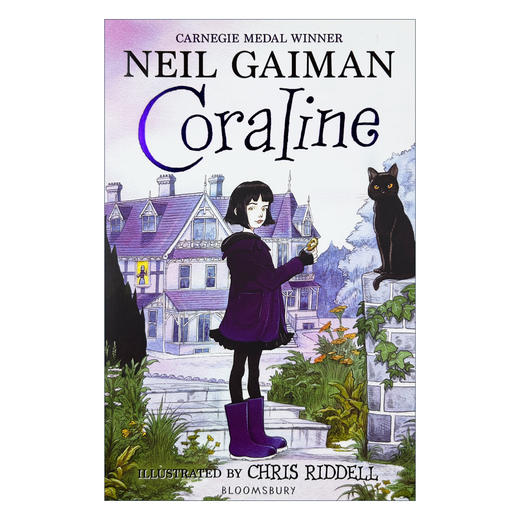 华研原版 鬼妈妈 英文原版小说 Coraline Neil Gaiman 青少年读物 英文版 动画电影原著小说书 进口英语书籍 商品图0
