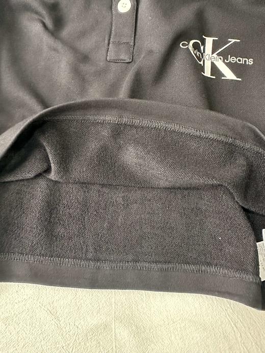 贝壳三 字母印花logo毛圈翻领卫衣辣妹短款宽松长袖上衣C120315 商品图8