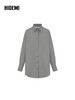 HIDEMI 基础款女装翻领撞色扣春日衬衫新款上衣外套 商品缩略图5