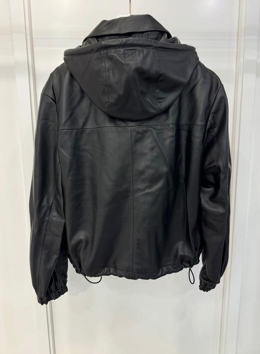 男款连帽皮衣外套he014 商品图1