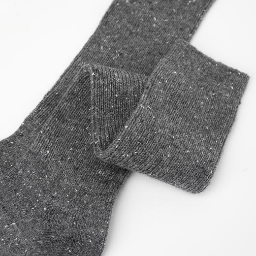 ROMISTUDIO秋冬绵羊毛小腿袜舒适柔软弹力中筒袜RWCWP36898 商品图1