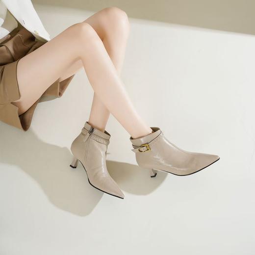 【云粉节】BF楼Westory冬季新款尖头小跟靴 商品图5