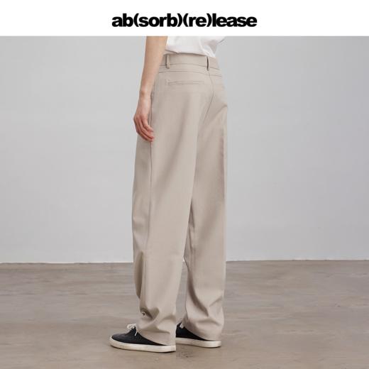 absorbrelease ab白噪通勤西装裤男直筒西裤轻薄男士裤子休闲裤 商品图3
