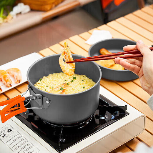 美穗吉家 户外露营锅具套装三件套 商品图1