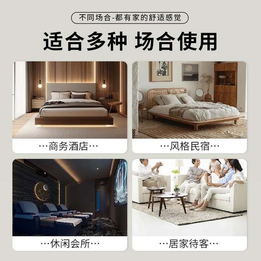 星级酒店珊瑚绒一次性拖鞋美容院民宿待客人用加厚防滑可洗澡拖鞋 商品图3