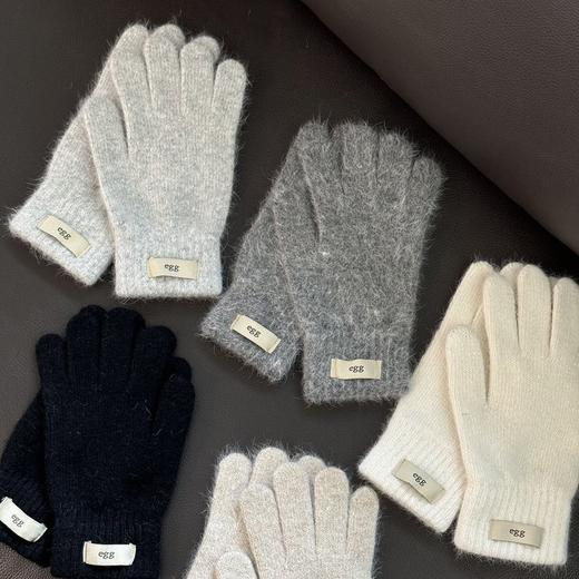 【egg 马卡龙色彩手套】⚠️冬装搭配必备🧣超韩系的暖暖色彩小物～冬日氛围感满满🔔颜控&实物主义者都爱的毛毛手套🧤 商品图1
