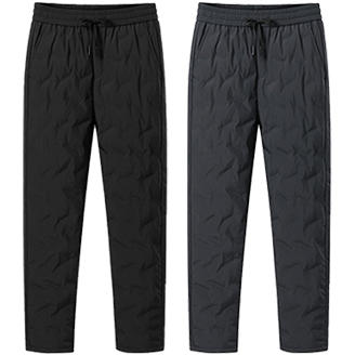 昆潮 90白鸭绒加厚保暖羽绒裤 商品图1