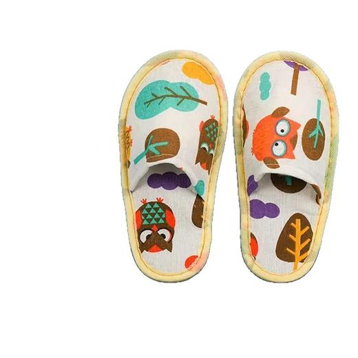 儿童一次性拖鞋五星级亲子酒店宾馆专用旅行加厚防滑卡通小孩便携 商品图4