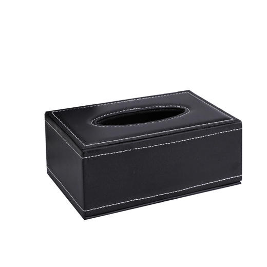 酒店纸巾盒餐厅饭店KTV办公商用专用logo客厅家用皮革抽纸盒批发 商品图4