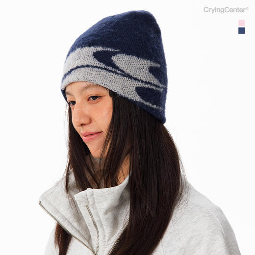 CryingCenter 3c logo刷毛针织线帽 哭喊中心 商品图0