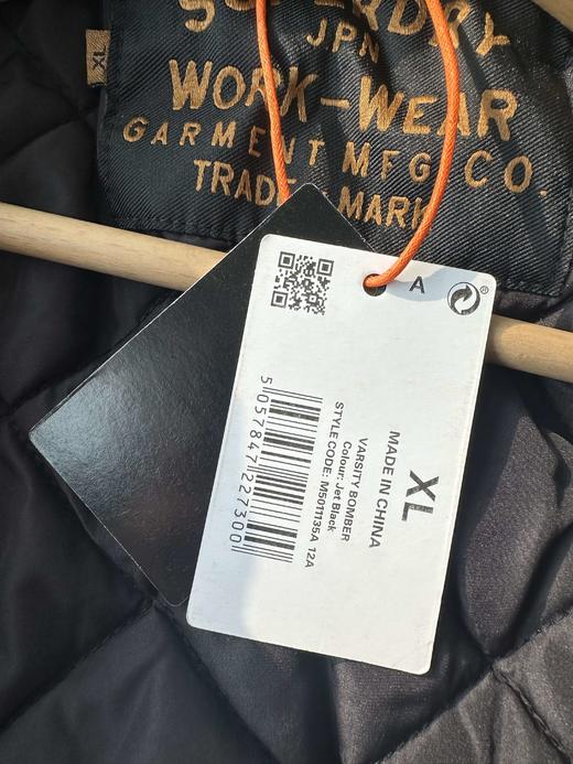 贝壳三 机车风工装棉服基础款休闲百搭厚实保暖棉衣外套C120309 商品图9