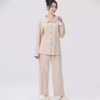 【素道有机棉 女士家居服套装】 翻领长袖纽扣开衫  舒适透气 SGWT0015  不染色 环保禅意[漳州仓] 商品缩略图4