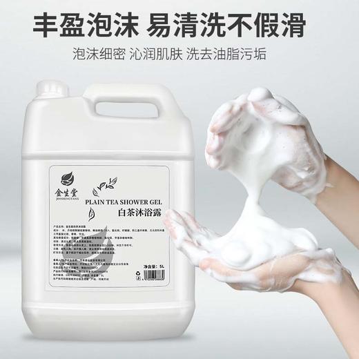 20kg酒店理发店浴场专用大桶白茶洗发水沐浴露补充装包邮一件起批 商品图2