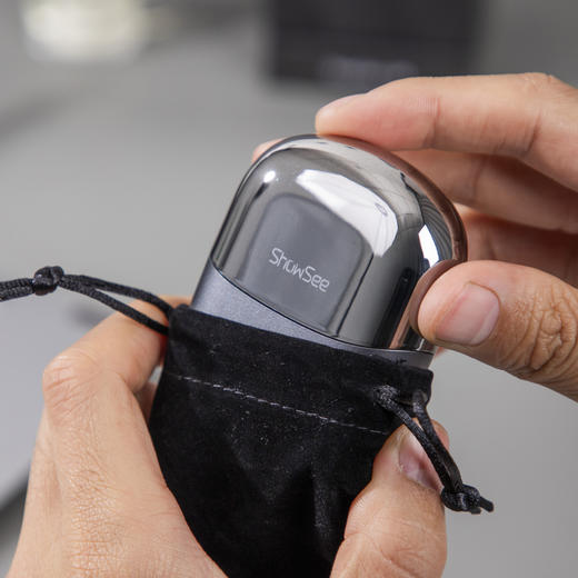 【赠鼻毛修剪器】小适便携往复式双刀头剃须刀KM10 商品图13