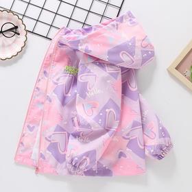 女童外套春秋装2025新款儿童中大童冲锋衣小女孩秋装夹克时尚风衣