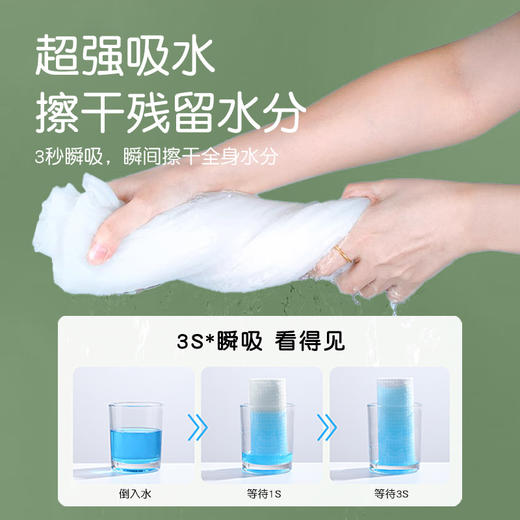 加大加厚独立包装一次性浴巾毛巾套装酒店民宿用大号旅行压缩浴巾 商品图1